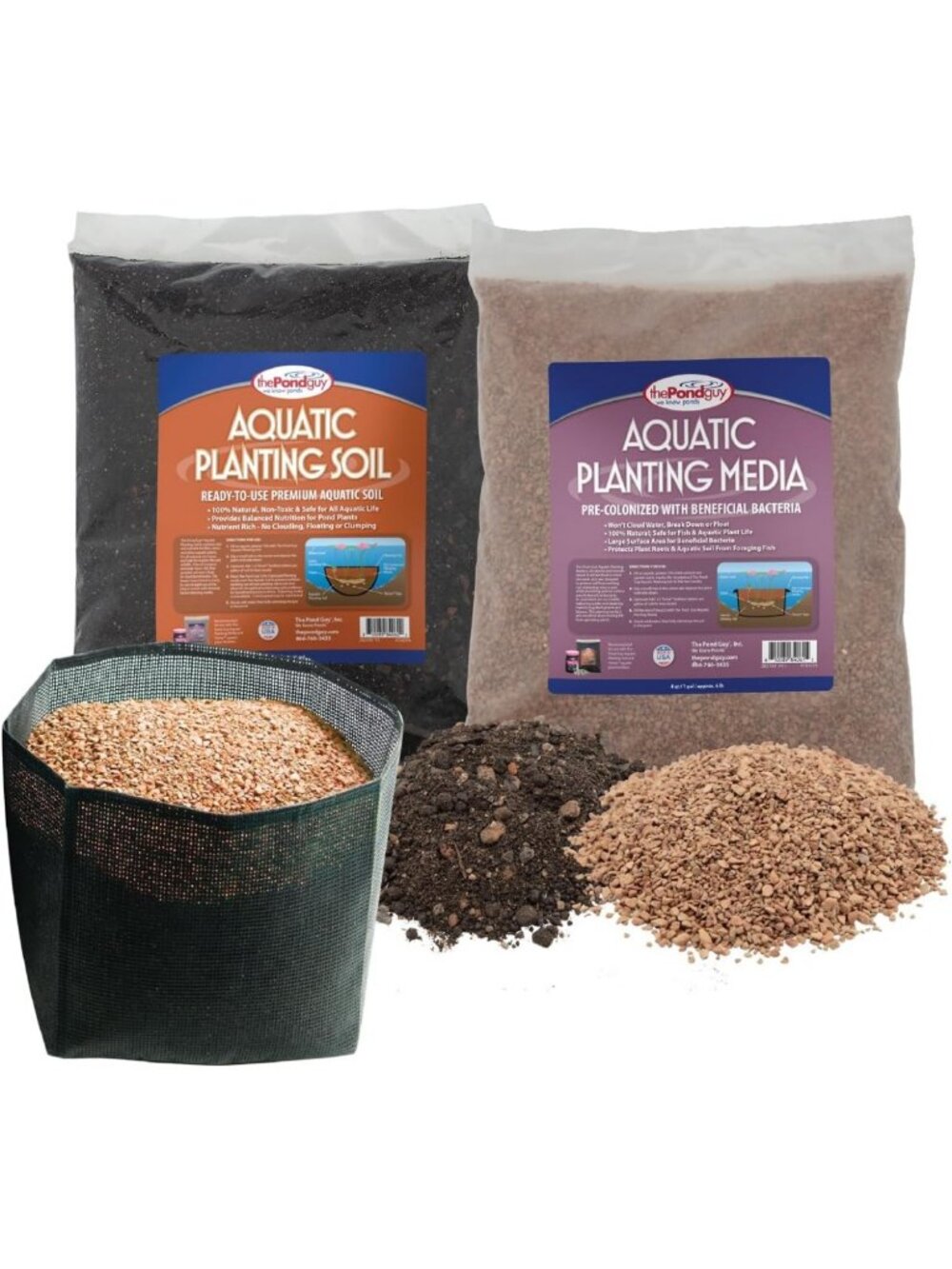 Small Planting Bag & Soil Kit for Easy Gardening, Perfect for Indoor & Outdoor